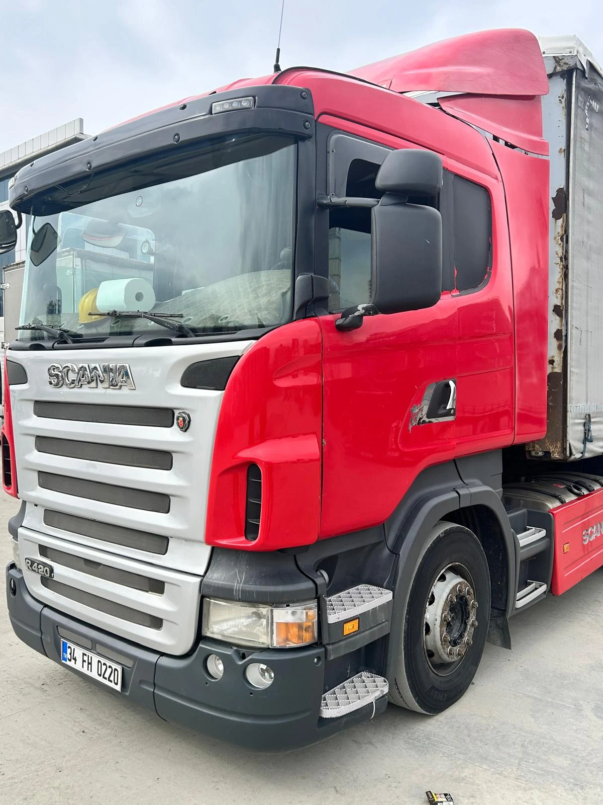 2008 MODEL SCANİA G 420 TEK GİRİŞ TEK ÇIKIŞ